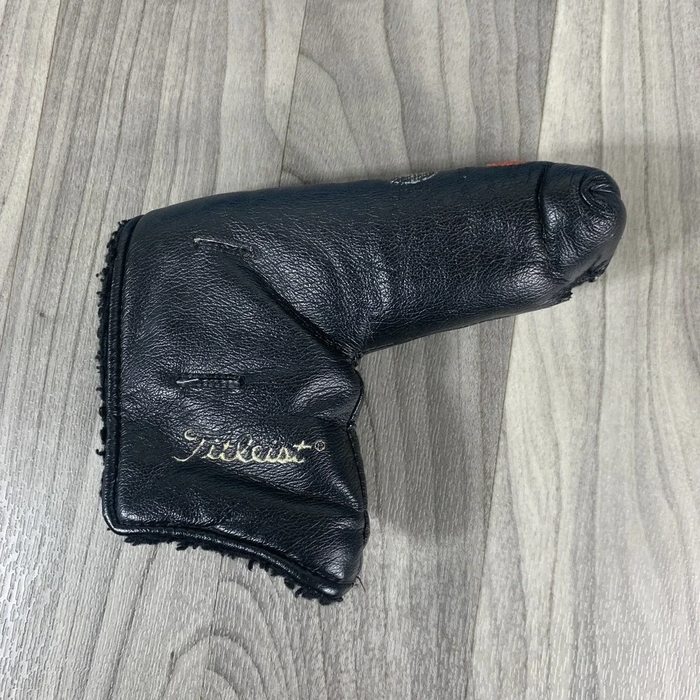 Rare Scotty Cameron Studio Style Newport Black Putter Headcover head cover⛳⛳⛳